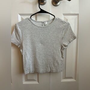 Divided Gray Short Sleeve Tee